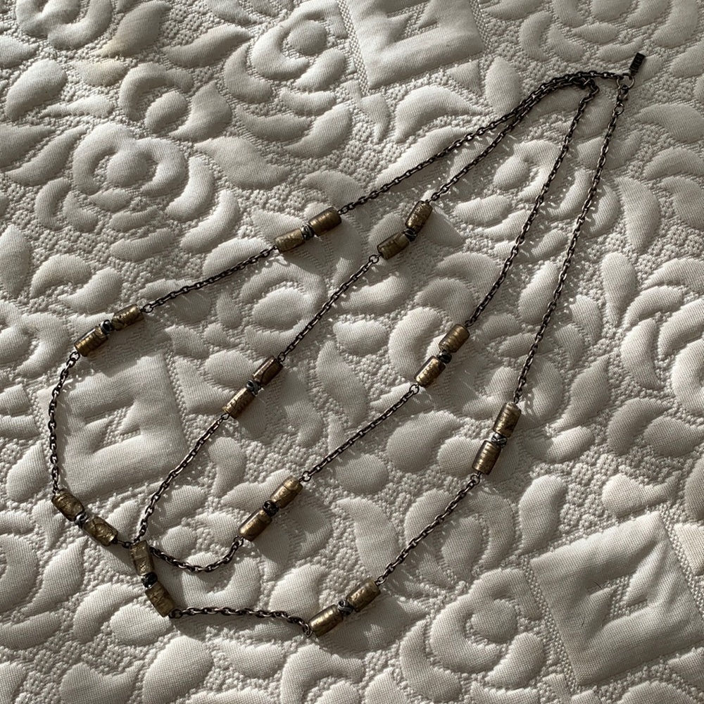 KIEM versatile glass bead necklace